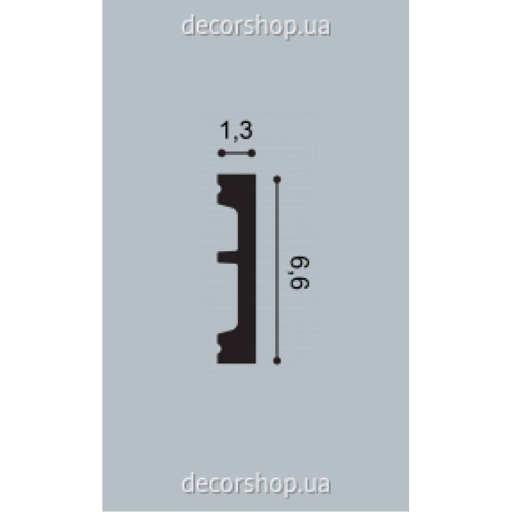 Плинтус Orac Décor SX157F