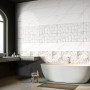 CERAMICA DESEO CALACATA SIENA DECOR FLOWER A