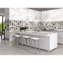 CERAMICA DESEO ARABESQUE GREY DARK