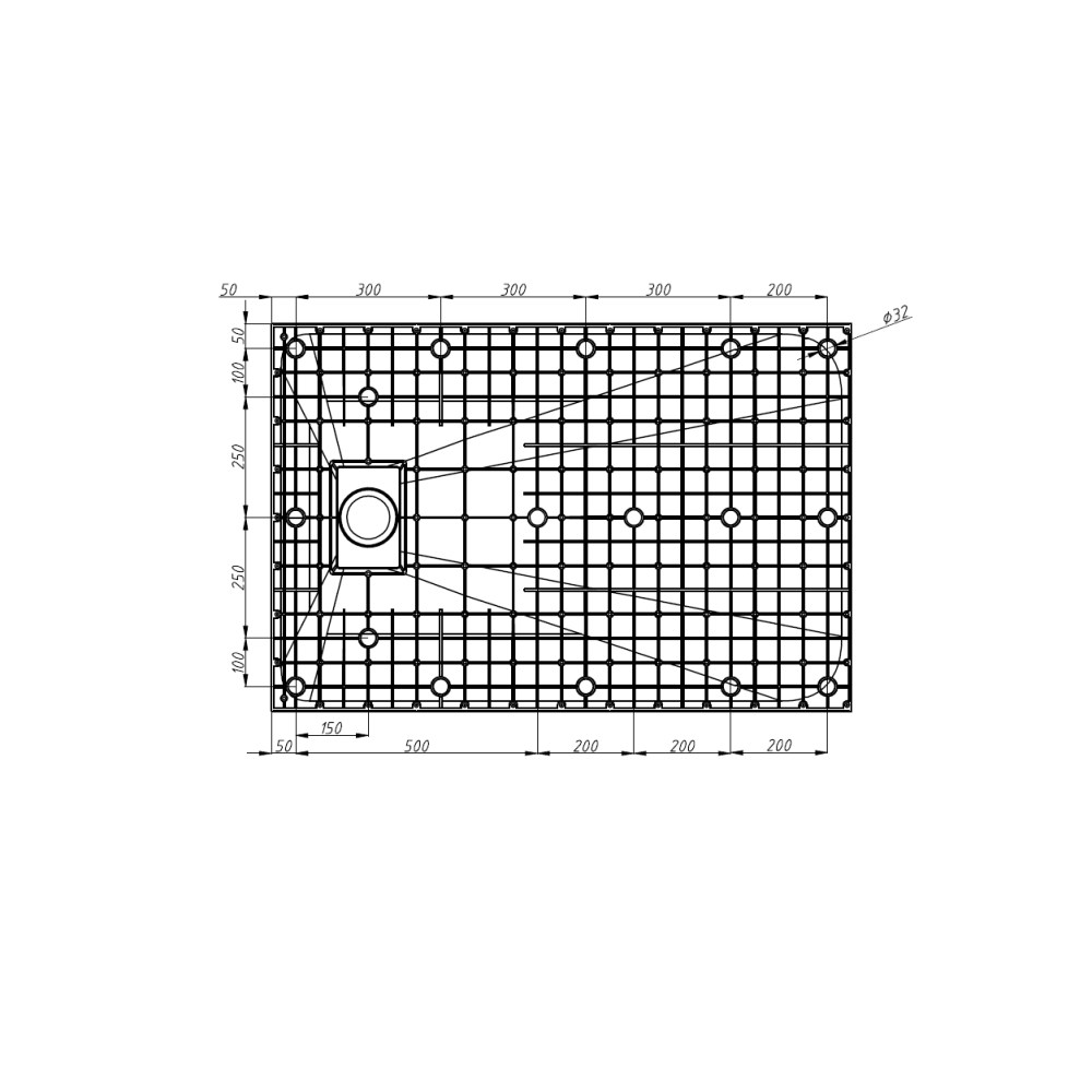 Душевой поддон ASIGNATURA Vik 59837004