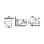 Чаша унитаза IDEVIT Alfa SETK3104-2616-001-1-6000