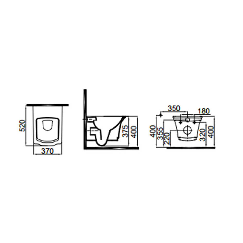 Чаша унітазу IDEVIT Neo Classic SETK3304-0617-001-1-6000
