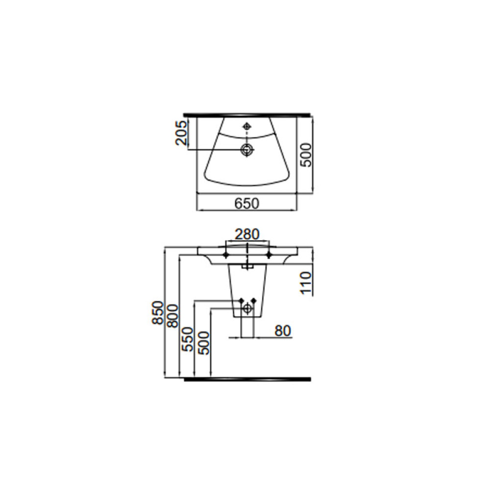 Півп'єдестал IDEVIT Vega 2803-0000-07