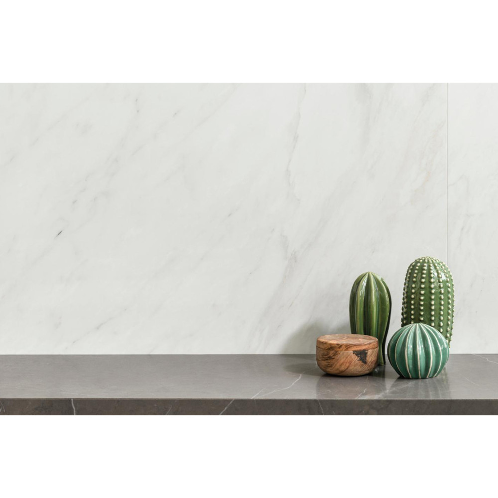 PORCELANOSA G2530 GLEM WHITE POLISHED 120x120 (плитка для підлоги і стін)