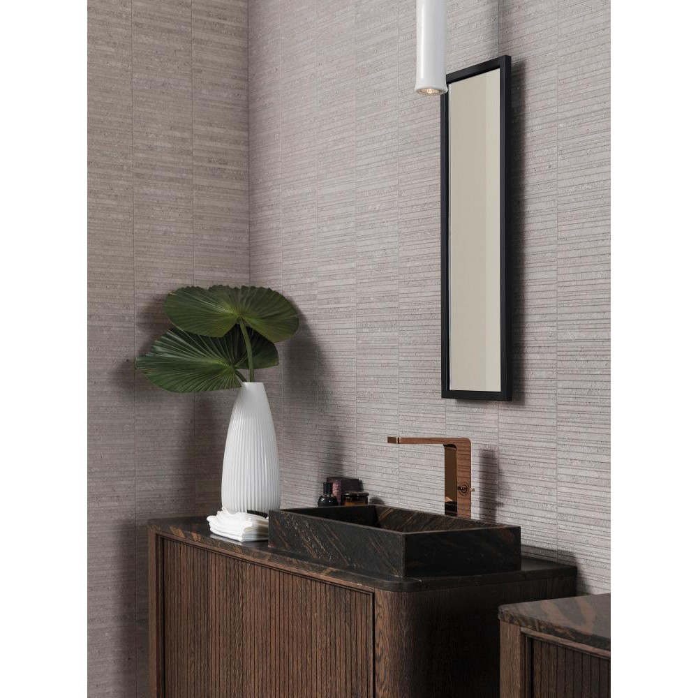 PORCELANOSA G274 STRIPE BERNA ACERO 45x120 (плитка настінна)