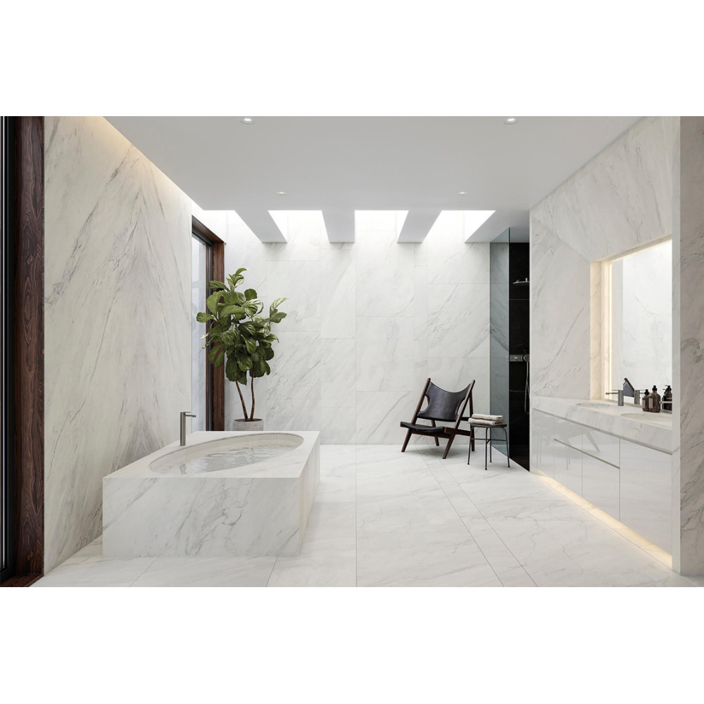 PORCELANOSA G2541 GLEM WHITE NATURE 59.6x120 (плитка для підлоги і стін)