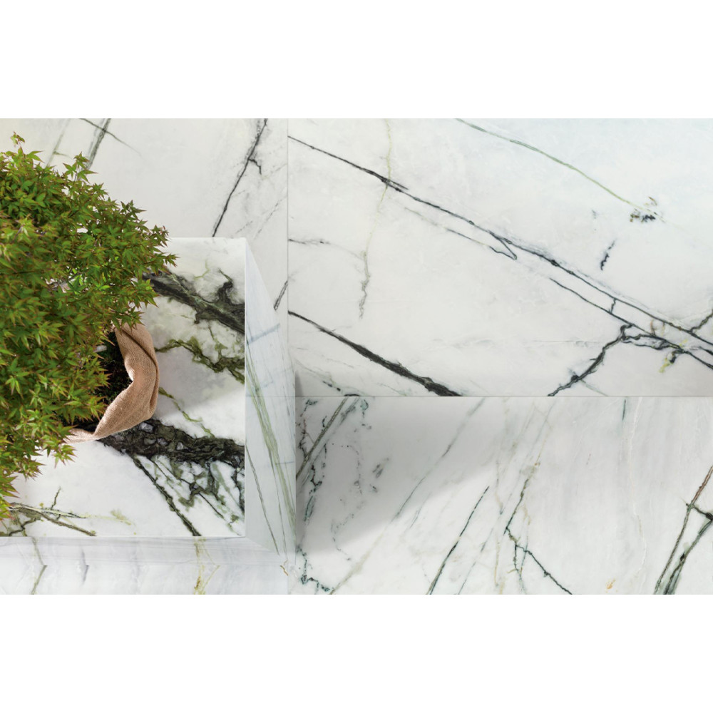 PORCELANOSA G2531 CALACATTA GREEN POLISHED 120x120 (плитка для підлоги і стін)