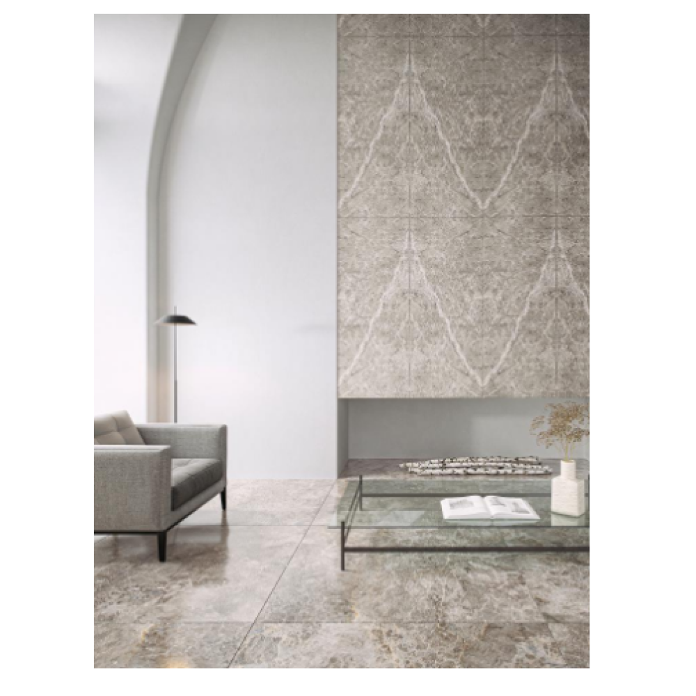 PORCELANOSA ELEGANT GREY BOOKMATCH 59,6X150(A)