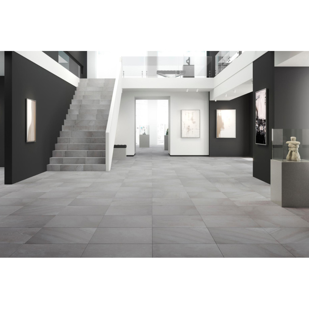 PORCELANOSA G1354 DEEP LIGHT GREY NATURE L 59.6x59.6 (плитка для підлоги і стін)