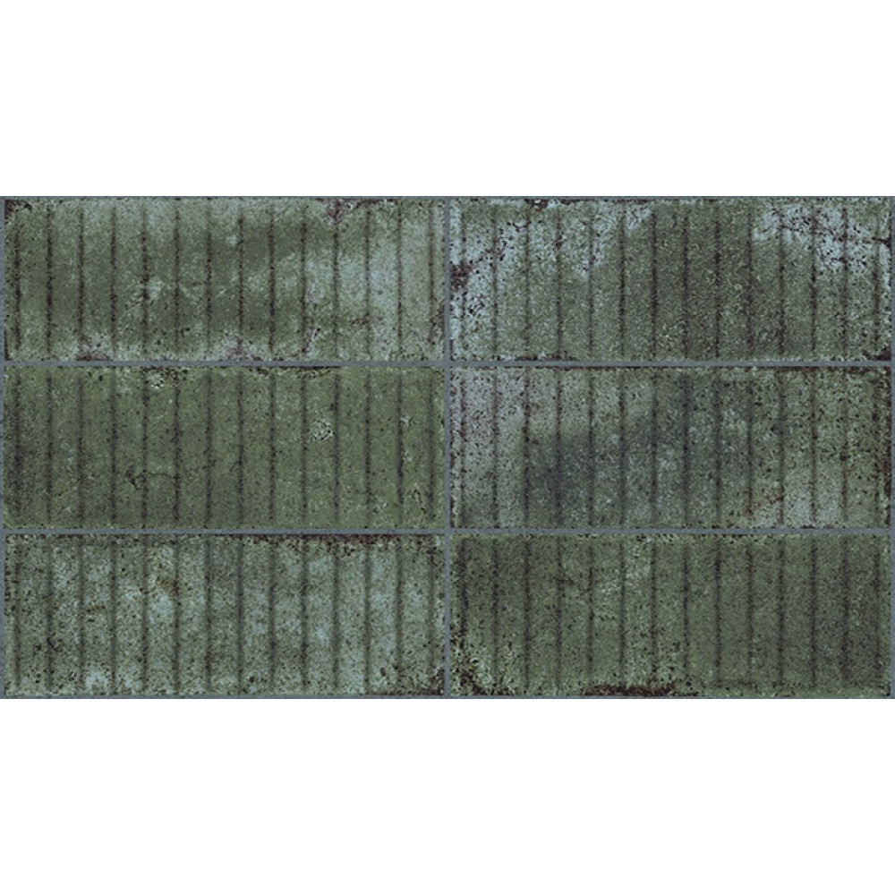 PORCELANOSA G233 DECO VETRI GREEN L 33.3x59.2 (плитка настінна)
