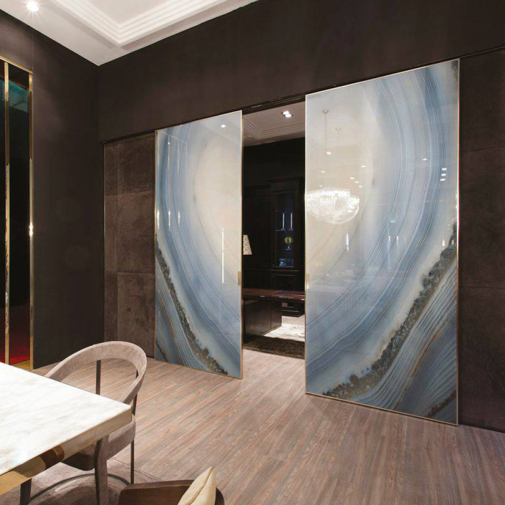 Fiandre PreciousStonesAgataAzzurra150x300(ST13G61530)