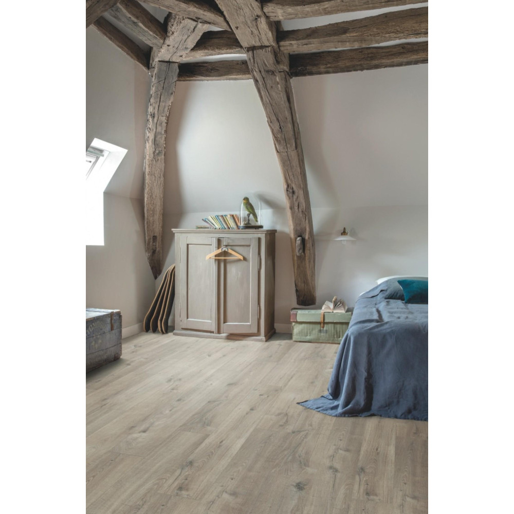 Quick-Step PUGP40106 Cotton oak grey with saw cuts