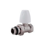 Кран радиаторный SD Plus 1/2" ВН с антипротечкой прямой SD226W15