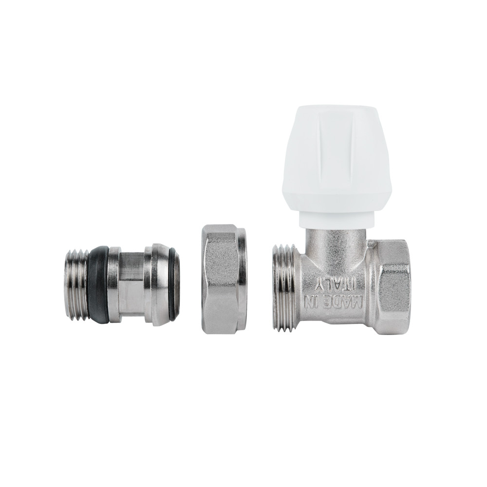 Кран радиаторный Icma 1/2" с антипротечкой прямой №813+940