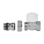 Кран радиаторный Icma 1/2" 30х1,5 прямой №779