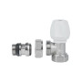Кран радиаторный Icma 1/2" с антипротечкой угловой с ручкой №802+940