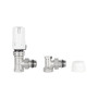 Комплект термостатический SD Plus 1/2" для радиатора угловой SD352W15