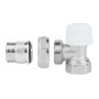 Кран радиаторный Icma 3/4" 28х1,5 угловой №774