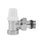 Кран радиаторный Icma 1/2" с антипротечкой угловой без ручки №952