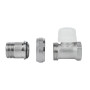 Кран радиаторный Icma 3/4" 28х1,5 прямой №775