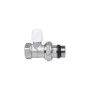 Кран радиаторный Icma 3/4" с антипротечкой прямой без ручки №815+940