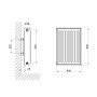Радиатор стальной Thermo Alliance 22 тип 600х400 боковое подключение