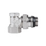 Кран радиаторный SD Plus 1/2" ВН с антипротечкой угловой SD229W15