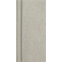 Paradyz RINO GRYS STOPNICA PROSTA NACINANA MAT. 29,8X59,8 G1