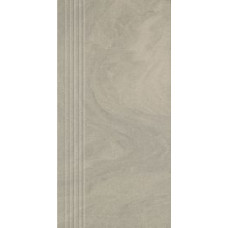 Paradyz ROCKSTONE ANTRACITE STOPNICA PROSTA NACINANA MAT. 29,8X59,8 G1