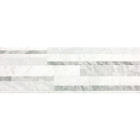 FAP FNIZ ROMA DIAMOND 25 DECO WHITE BRILLANTE 25х75