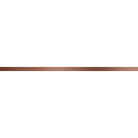 Listwa ścienna Scarlet copper 74,8x2,3 Gat.1