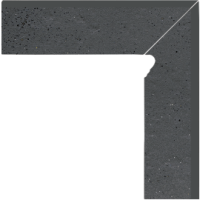 Paradyz SEMIR GRAFIT COKÓŁ CIĘTY 2 EL.-PRAWY 8,1X30 G1