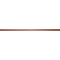 Tubądzin Listwa ścienna Steel Copper 3 89,8x2,3 Gat.1