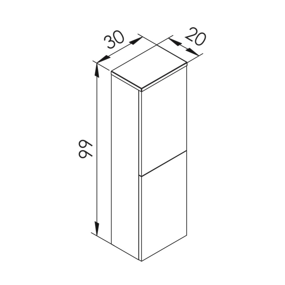 Пенал IMPRESE BLACK EDGE f32113W