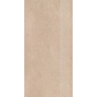 Paradyz SILKDUST BEIGE STOPNICA PROSTA NACINANA MAT. 29,8x59,8 G1