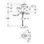 GROHE BAULOOP NEW смеситель для умывальника, однорычажный