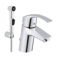 GROHE EUROSMART смеситель для умывальника DN 15 S-Size, однорычажный, хром