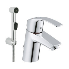 GROHE EUROSMART смеситель для умывальника DN 15 S-Size, однорычажный, хром
