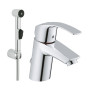 GROHE EUROSMART смеситель для умывальника DN 15 S-Size, однорычажный, хром