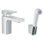 HANSGROHE VERNIS SHAPE смеситель для умывальника, 100 с гигиенической лейкой, цвет лейки - белый