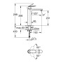 GROHE EUROSMART COSMOPOLITAN смеситель однорычажный для умывальника XL-Size