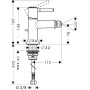 Смеситель для биде HANSGROHE TALIS CLASSIC 14120000