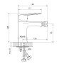 Смеситель для биде IMPRESE VITE f03107401AA