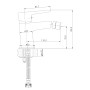 Смеситель для биде IMPRESE BRECLAV 40245