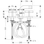 Смеситель для биде HANSGROHE AXOR CITTERIO 39233000