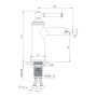Змішувач для біде IMPRESE HYDRANT ZMK031806070