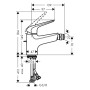 Смеситель для биде HANSGROHE NOVUS 71142000