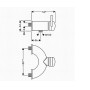 Смеситель для душа HANSGROHE AXOR ARCO 11600000