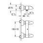 Смеситель для душа GROHE Aria 26008000