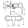 Змішувач для душу HANSGROHE Metropol Classic 31360090